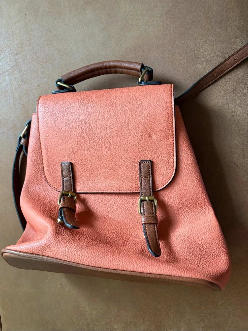Jen & Co. Coral Convertible Backpack Vegan Leather